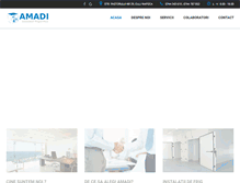 Tablet Screenshot of amadi.ro